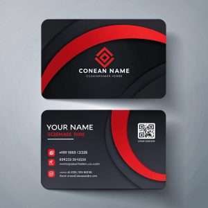 Custom 3.5” x 2” Standard Business Card Design