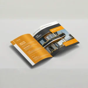 Custom 5.5” x 8.5” Bi-Fold Brochure Design